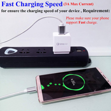 Incarcator USB la priza Euro, 18W, Quick Charge 3.0, 100 - 240V, 3A, alb [7]