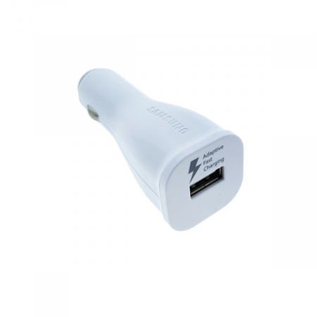 Incarcator auto - Incarcator USB pentru auto, Samsung EP-LN915U, Adaptive Fast Charging, DC 11-30V, 5V 2A sau 9V 1.67A, alb
