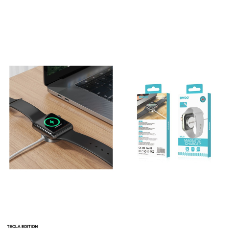 Incarcator wireless BWOO WL-18, 5W, Power Delivery, Alb [6]