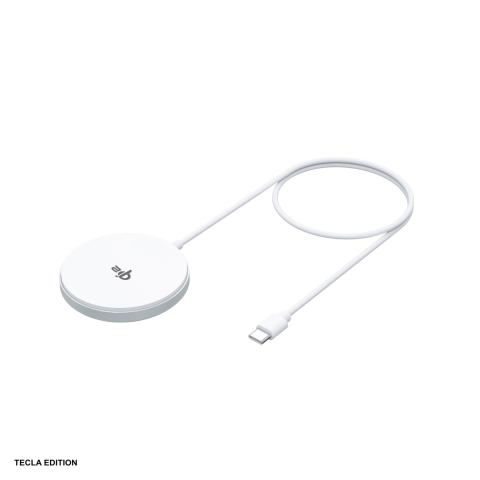 Incarcatoare wireless - Incarcator wireless Forever MAWC-300, 15W, Fast Charge, Argintiu