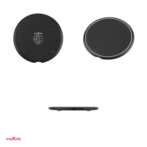 Incarcator wireless Maxlife MXWC-02, 10 W, negru [3]