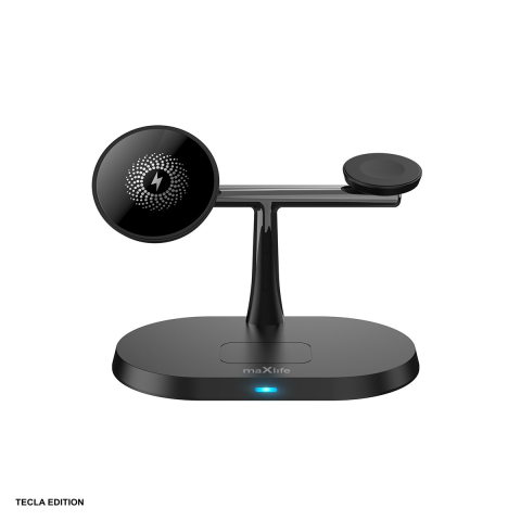 Incarcatoare wireless - Incarcator wireless Maxlife MXWC-03, 15W, Fast Charge, Negru