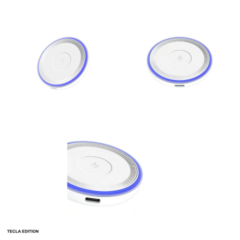 Incarcator wireless XO CX042, 15W, Fast Charge, Alb [5]