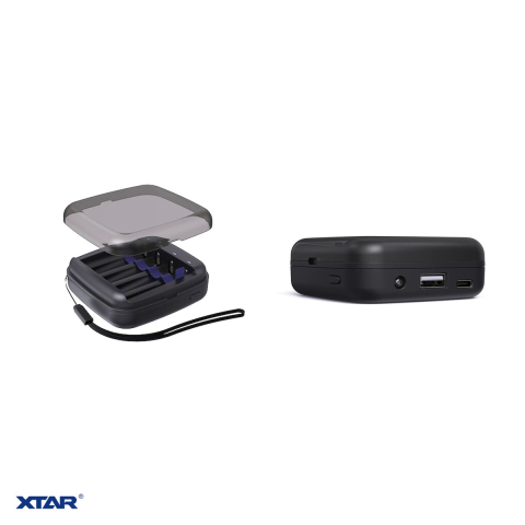 Incarcator XTAR BC4 pentru acumulatori AA si AAA Li-Ion 1.5 V si Ni-MH 1.2 V, 4 canale individuale, functie powerbank, cablu USB-C inclus [3]