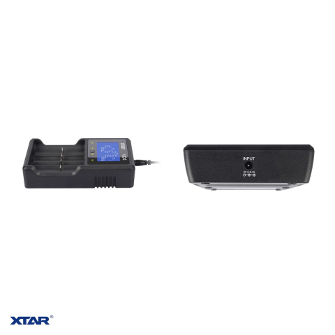Incarcator XTAR VC4 pentru acumulatori Li-Ion si Ni-MH, 4 canale independente, display LCD, curent de incarcare pana la 1 A, alimentare USB 5 V, formate 10440 - 32650, AA, AAA [3]