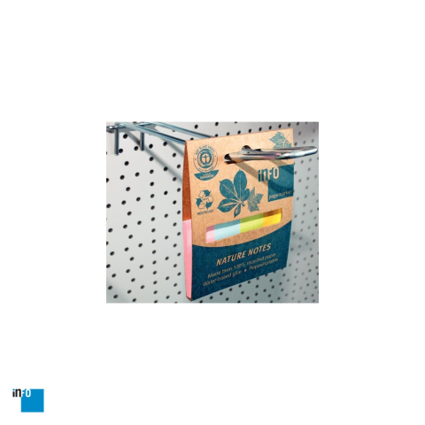 Index autoadeziv inFO din hartie reciclata, 20x50 mm, 4 culori cu 40 file, multicolor [4]