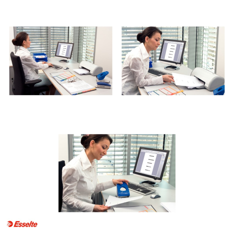 Index Esselte, imprimabil, PP, A4 MAXI, 1-5, pentru arhivare, multicolor [3]