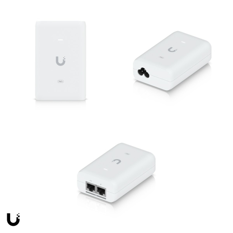 Injector PoE+ Ubiquiti UniFi 2.5G PoE+ Adapter, 30 W, port 2.5 GbE, iesire 48 V DC, protectie la supratensiune, UACC-POE+-2.5G [3]