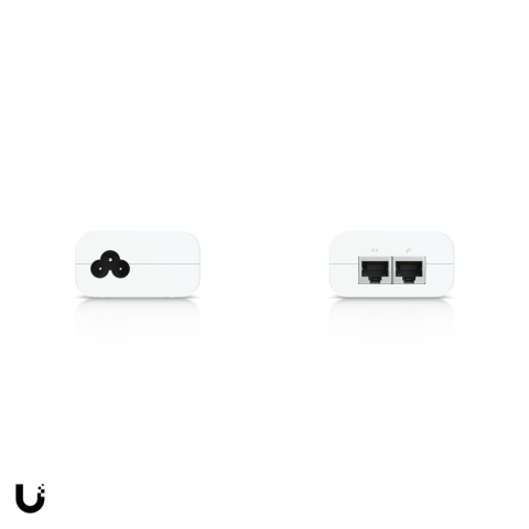 Injector PoE+ Ubiquiti UniFi PoE+ Adapter, 30 W, port Gigabit, iesire 48 V DC, protectie la supratensiune, cablu de alimentare inclus, U-POE-AT [4]