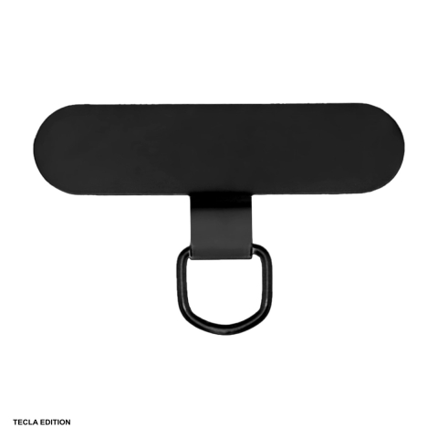Accesorii IT - Insertie metalica universala pentru prinderea snurului la telefon, Negru