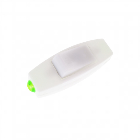 Iluminare si Electrice - Intrerupator pe fir, FE-40113, 250V-3A, 55 x 20 x 18 mm, alb