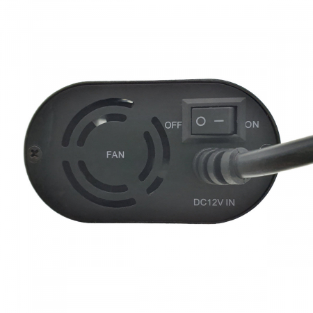 Invertor auto 12V la 230V 150W, iesire 2 X USB 2.4A, cu protectie, negru [2]