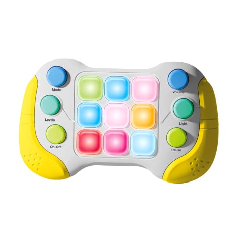 Accesorii Diverse - Joc Electronic Pop It Maxlife MXPS-300 cu 4 Moduri, Lumini si Sunet, pentru Antrenarea Reflexelor si Distractie Portabila