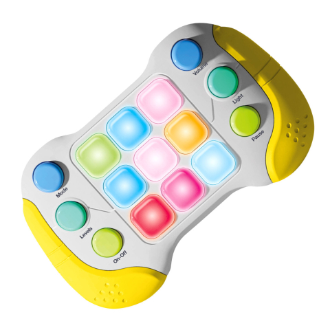 Joc Electronic Pop It Maxlife MXPS-300 cu 4 Moduri, Lumini si Sunet, pentru Antrenarea Reflexelor si Distractie Portabila [2]