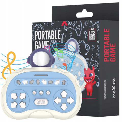 Joc Electronic Portabil 4 Moduri pentru Acasa si Calatorii cu Cap de Astronaut [5]