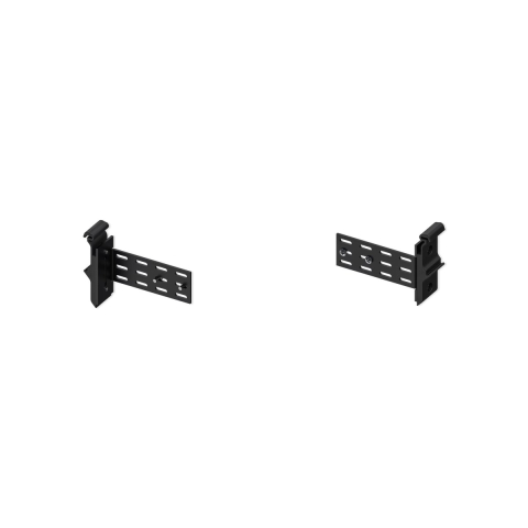 Kit adaptor pentru montaj pe sina DIN Teltonika DIN Rail Kit Adapter, sina 35 mm, plastic ABS si PC cu otel, suruburi incluse, negru, PR5MEC23 [3]