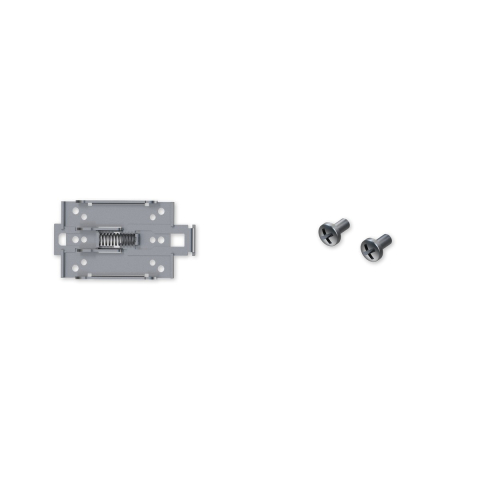 Kit de montaj pe sina DIN Teltonika DIN Rail Kit, sina 35 mm, otel, 2 suruburi incluse, pentru routere si gateway-uri Teltonika, PR5MEC00 [3]