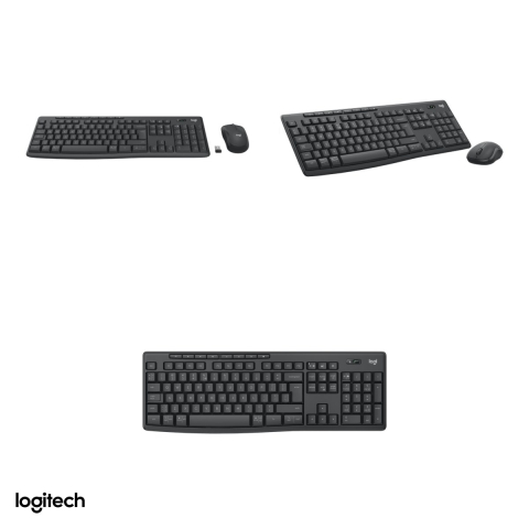 Kit tastatura si mouse wireless Logitech MK370 for Business, Logi Bolt si Bluetooth, mouse silentios, rezistenta la stropire, layout US International, grafit, 920-012077 [3]