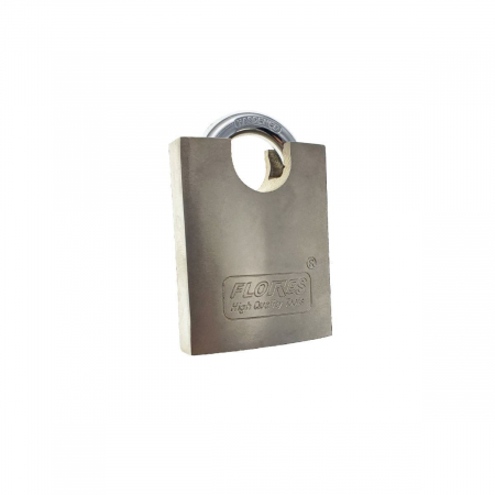 Lacat metalic FS-11434, cu protectie Anti Spargere, 50mm, 278g, cu 3 chei [1]