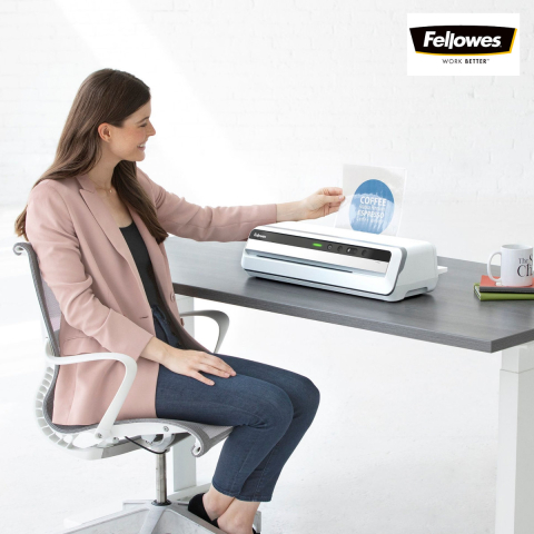 Laminator A3 Fellowes Jupiter LX 6 role cu InstaHeat, mod revers si Clean Alert pentru documente profesionale si laminare rapida [5]