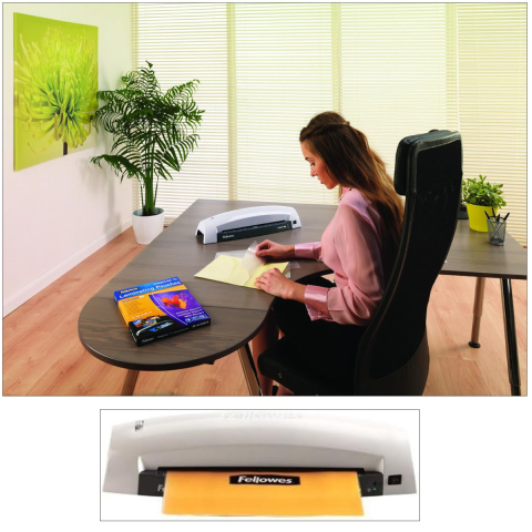 Laminator A3 Fellowes Lunar cu functie de eliberare si sistem anti-blocare pentru documente, fotografii si proiecte creative [2]