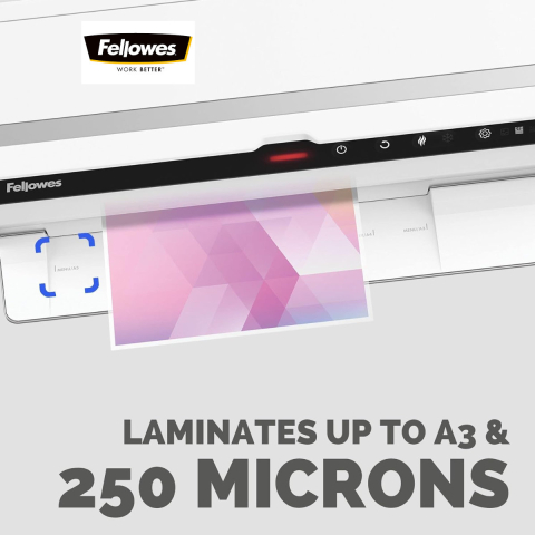 Laminator A3 Fellowes Venus LX 6 role cu InstaHeat, mod revers si Clean Alert pentru documente profesionale si laminare ultra-rapida [1]