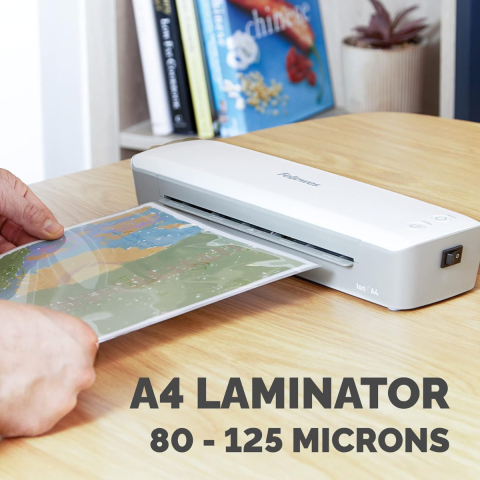 Laminator A4 Fellowes Ion cu functie de eliberare si oprire automata pentru documente, fotografii si proiecte creative [1]