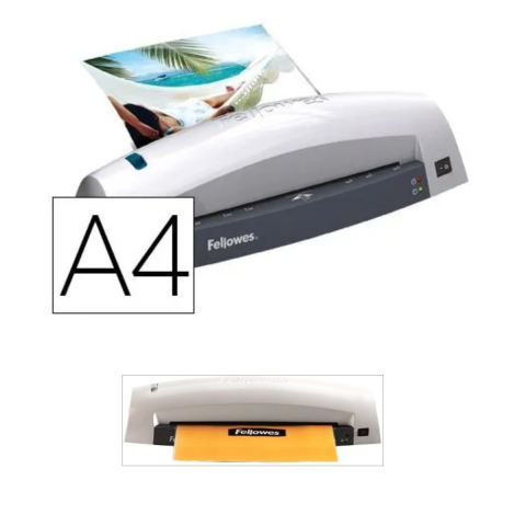 Laminator A4 Fellowes Lunar cu functie de eliberare si sistem anti-blocare pentru documente, fotografii si proiecte creative [1]