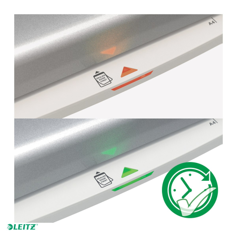 Laminator Leitz iLAM Home Office, A4, kit folii laminare, argintiu [4]