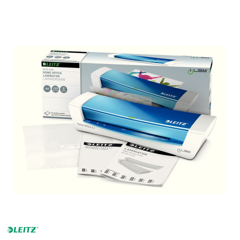 Laminator Leitz iLAM Home Office, A4, kit folii laminare inclus, albastru [4]