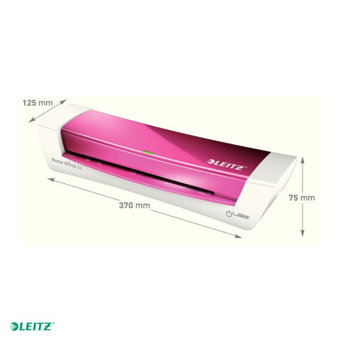 Laminator Leitz iLAM Home Office, A4, kit folii laminare inclus, roz [4]