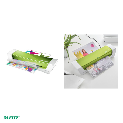 Laminator Leitz iLAM Home Office, A4, kit folii laminare inclus, verde [3]