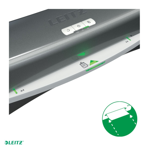 Laminator Leitz iLAM Office, A4, kit folii laminare inclus, gri [4]