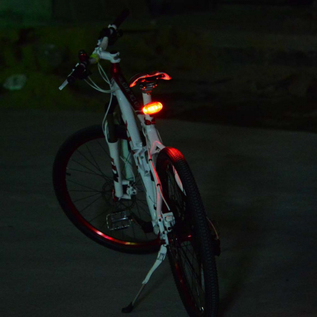 Stop spate bicicleta, Esperanza, 5 LED-uri, impermeabil, 7 moduri iluminare, rosu [4]