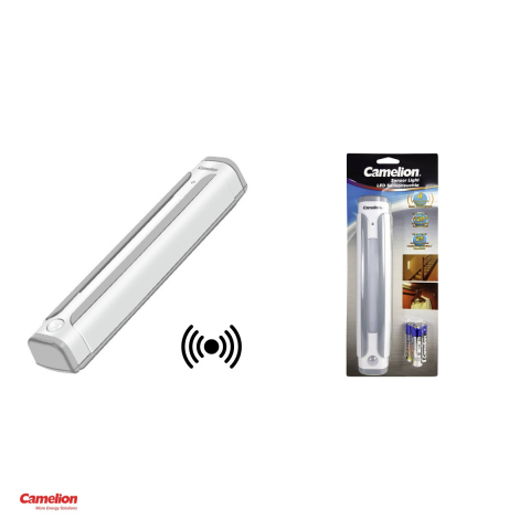 Lampa cu senzor Camelion pe baterii, include 3 baterii alcaline AA R6 [3]
