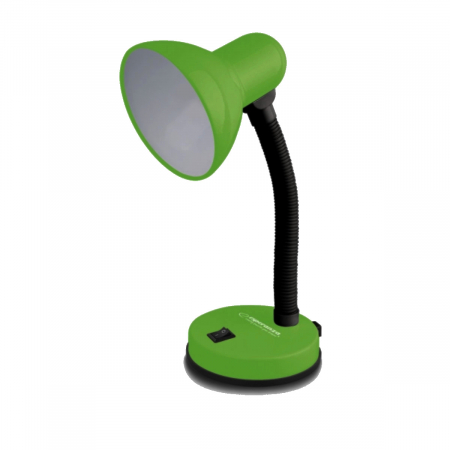 Lampa birou - Lampa de birou cu brat flexibil, Esperanza Vega 94377, 31cm inaltime, dulie E27, verde