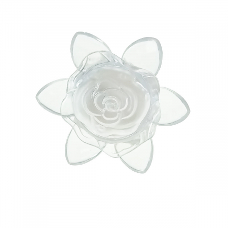 Lampa veghe - Lampa de veghe LED, design tip floare, cu intrerupator, FE-40464, iluminare multicolora