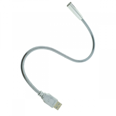 Lampa LED cu conectare USB, cablu flexibil, CMP-USBLIGHT, argintie [4]