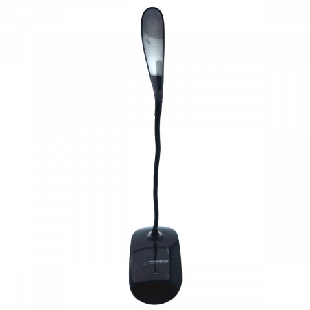 Lampa LED, Esperanza Acrux ELD103K, brat flexibil 21 cm, alimentare duala, cablu 110 cm, 4 x AAA, neagra [2]
