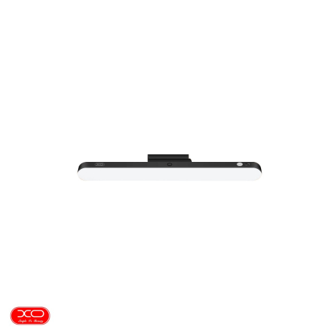 Lampa birou - Lampa LED magnetica, XO YH08A, 1200 mAh, USB-C, 2.5W, lumina dimabila, temperatura a luminii 3000-5000 K, dimensiuni 300 x 45 x 35mm, neagra