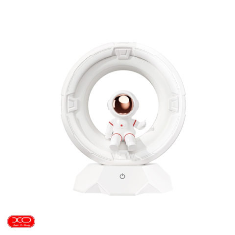 Lampa birou - Lampa LED XO astronaut OZ12, acumulator 1200 mAh, port USB-C, lumina alba cu temperatura reglabila 3000K - 5000K, alba