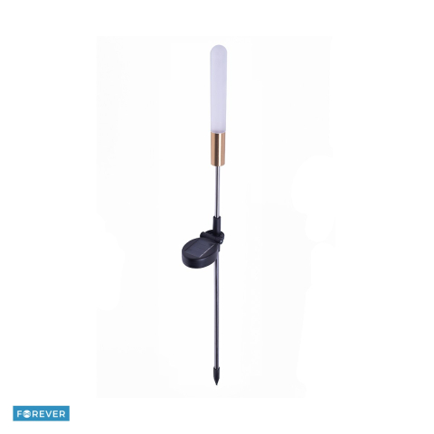 Lampi solare - Lampa solara LED Forever Light cristal FLS-72, lumina calda 3000K, acumulator 600 mAh, panou solar policristalin, dimensiuni 670 x 580 x 500mm, lungimea tijei 34cm, material otel, acril, ABS