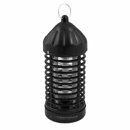 Lampa UV anti insecte 2W, tensiune grilaj 600 V, negru, Esperanza [1]