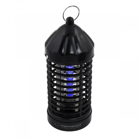 Echipament protectie - Lampa UV anti insecte 2W, tensiune grilaj 600 V, negru, Esperanza