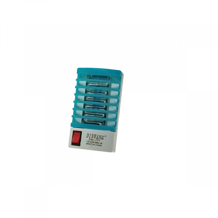 Anti-Insecte - Lampa UV anti-insecte, pentru interior, cu alimentare la priza, DW-777, 110-220V, 50Hz, 1W, albastru