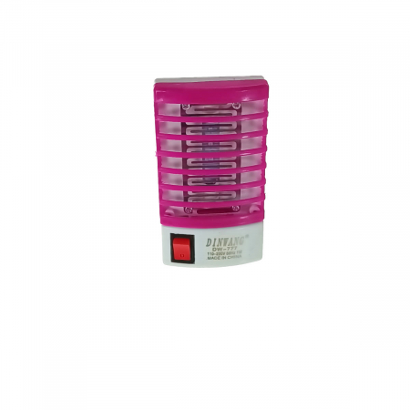 Anti-Insecte - Lampa UV anti-insecte, pentru interior, cu alimentare la priza, DW-777, 110-220V, 50Hz, 1W, roz