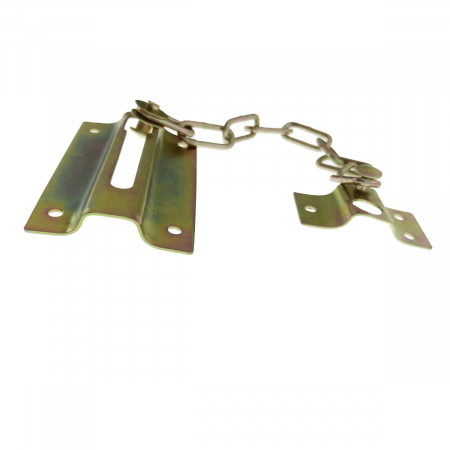 Lant de siguranta pentru usa de intrare, blocare si intredeschidere, lungime 180mm, auriu [5]