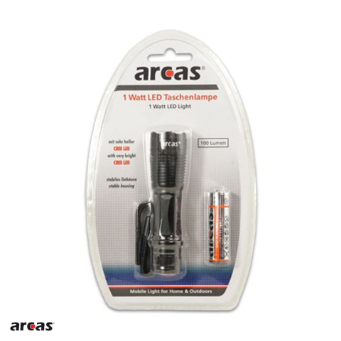 Lanterna Arcas cu LED Cree 1 W, 1 baterie AA inclusa [3]
