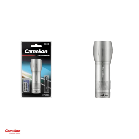 Lanterna Camelion cu 9 LED-uri, 3 baterii AAA incluse [3]