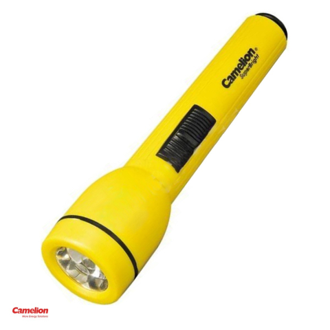 Lanterna Camelion FL1L2AA2R6P, LED 0,4 W, 35 lm, plastic, 2 baterii AA incluse, diverse culori [0]